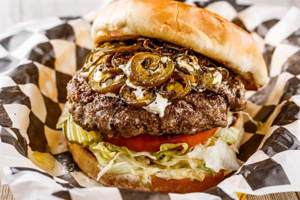 Sm White Hot Burger 