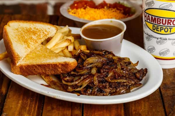 Sm Hamburger Steak Plate 