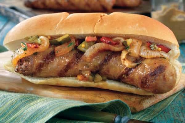 Grilled Sausage Sub