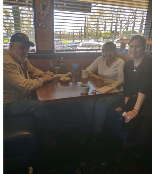 Dedicated customers were regulars at YFC Ashlan.  They continue to enjoy dining at the Blackstone location and receive wonderful service from their awesome server.