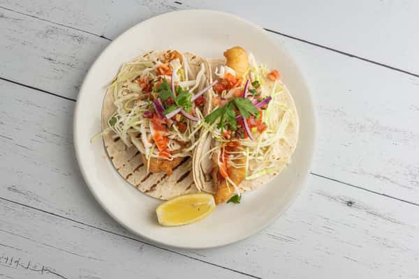 Harp Battered Fish Tacos