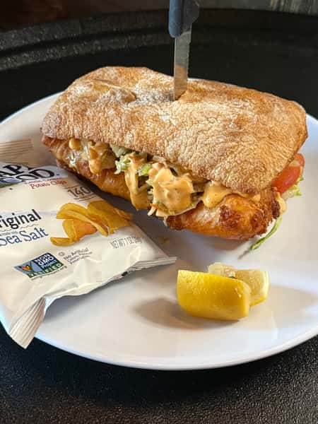 Beer Battered Flounder