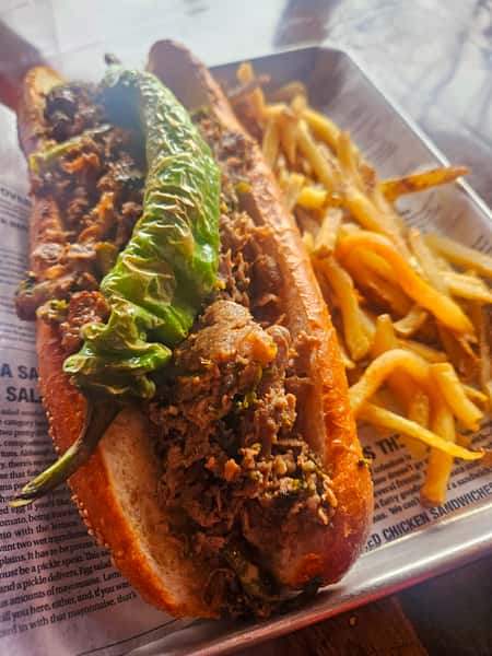Broad & Patterson Ave Steak Sandwich