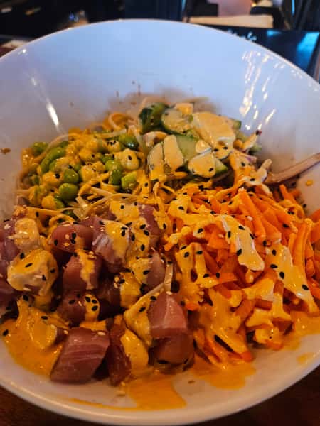 Dragon Tuna Poke Bowl