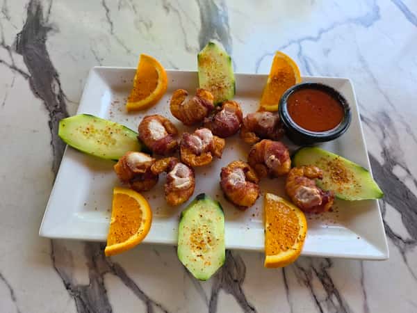 Camarones Con Tocino Appetizer