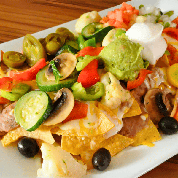 L Vegetarian Nachos