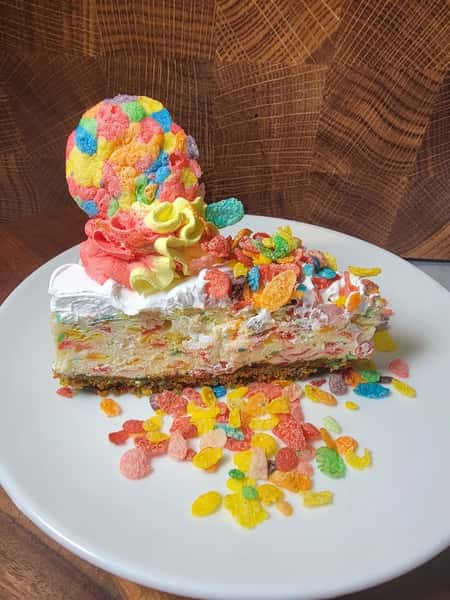 Fruity Pebble Cheesecake
