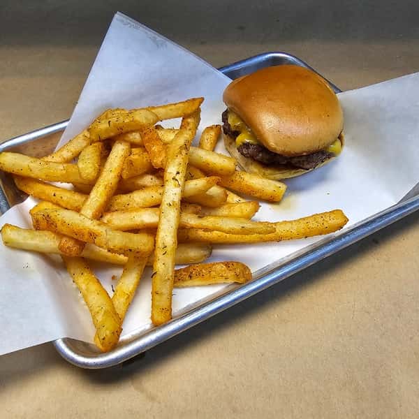 1/4 LB Bullseye Cheeseburger