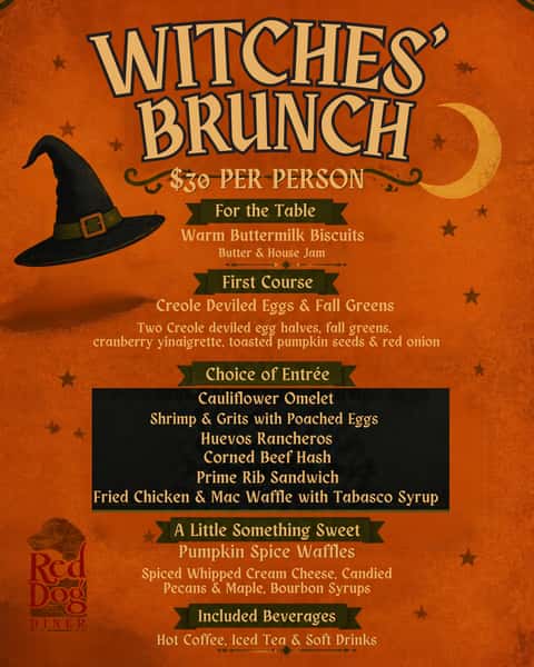 W Brunch 2026 at Red Dog Diner