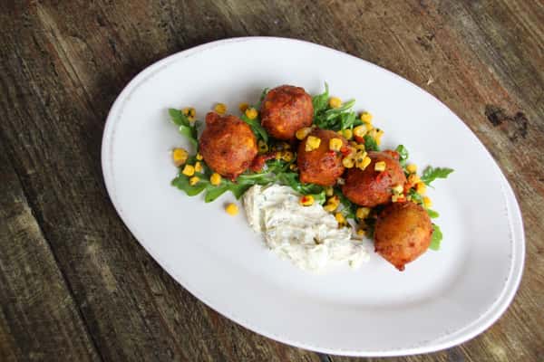 Crab & Corn Fritters