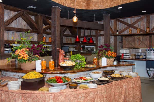 Red Dog Diner Catering Buffet