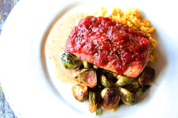 Tomato Jammin Salmon