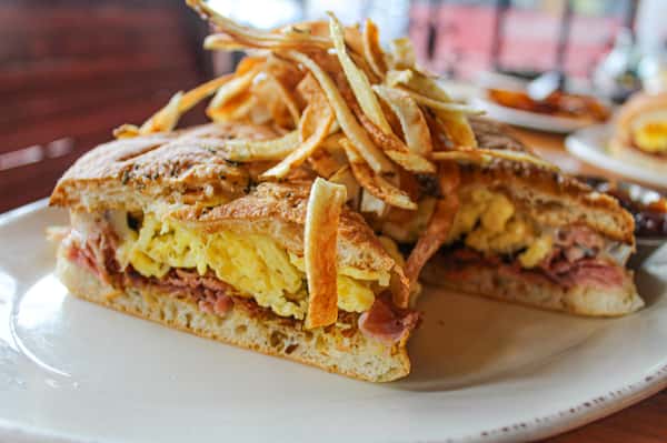 Griddled Ham & Egg Melt