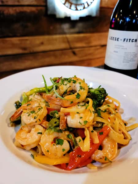SHRIMP FETTUCINE