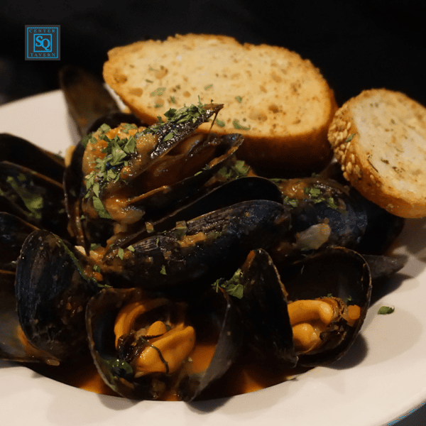 Steamed Mussels