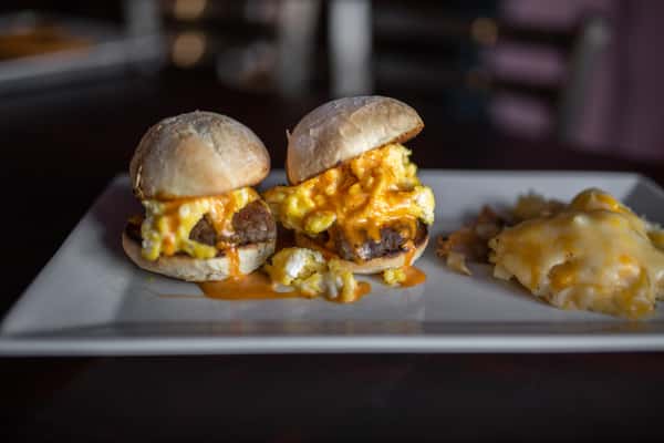 Breakfast Sliders.