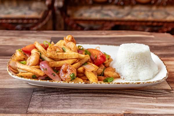 Saltado De Camarones