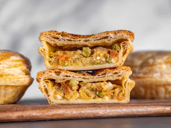 Vegan Tofu Curry Pie