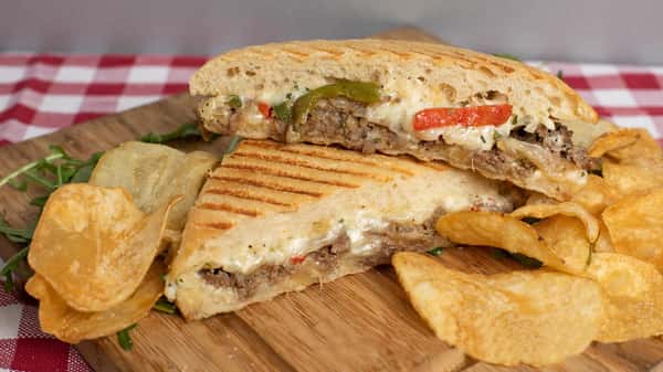 LA Cheese Steak Panini