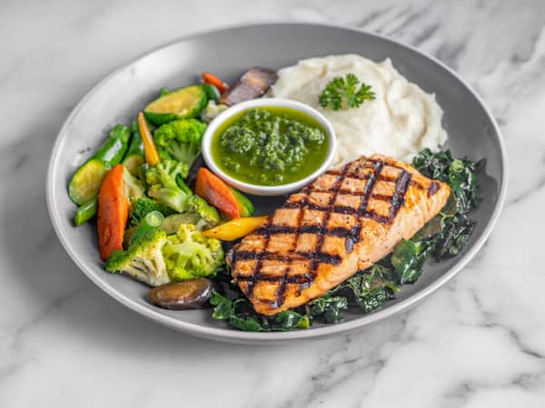 Grilled Salmon Entree
