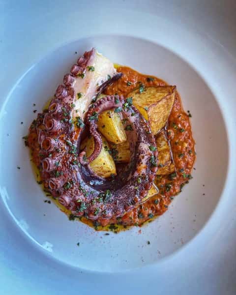 Broiled Octopus