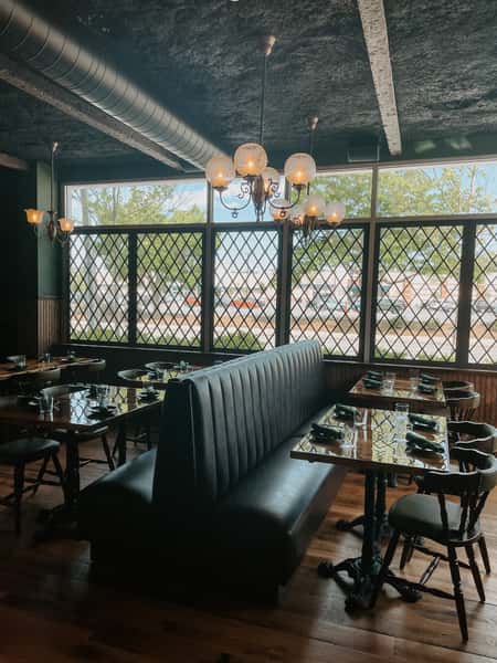 Booth and table dining