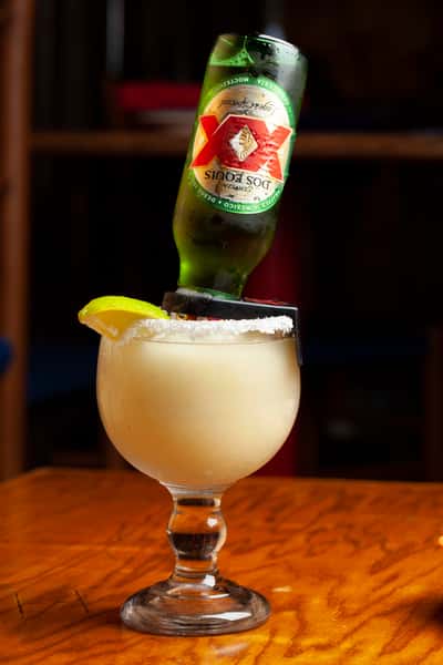 Frozen margarita & Dos XX