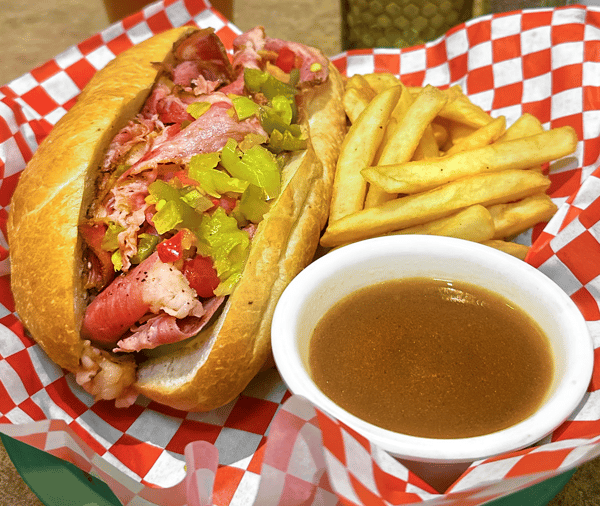 Italian Style Hot Pastrami Dip Lunch Options Eddie's Italian Eatery