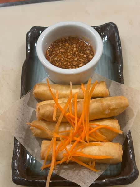 Serve With Sweet & Sour Sauce and Mixed with peanuts