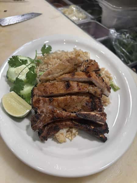 24-1 Fried Rice Pork Chop