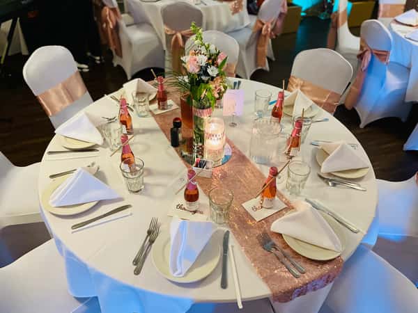 Seated Dinners Include