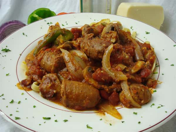 Sausage Fettuccine