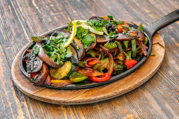 mushroom fajitas
