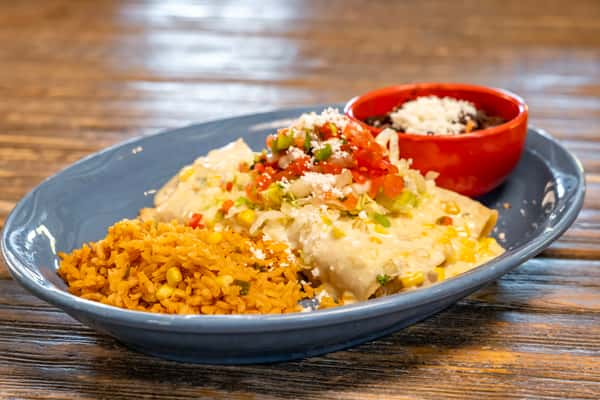 RotisserieChickenandGoatCheeseEnchiladas
