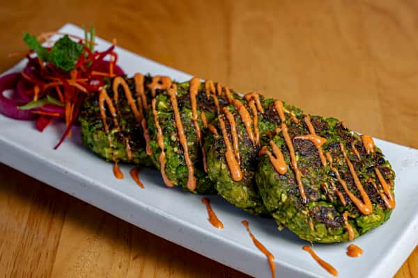 Hari Mutter Nazakat Kebab