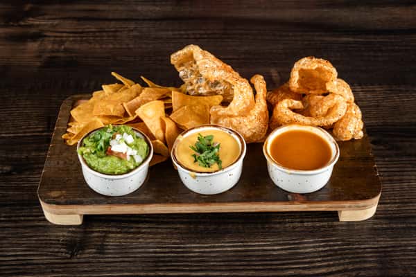 tj sampler Chips Chicarron