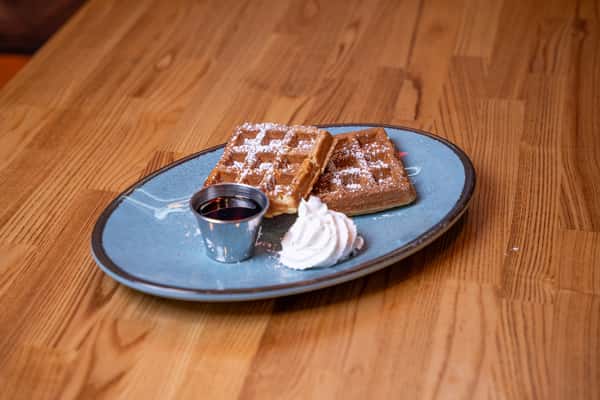1/2 Order Waffles (no fruit)