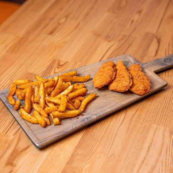 Fries and wings