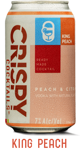 Crispy Cocktails King Peach