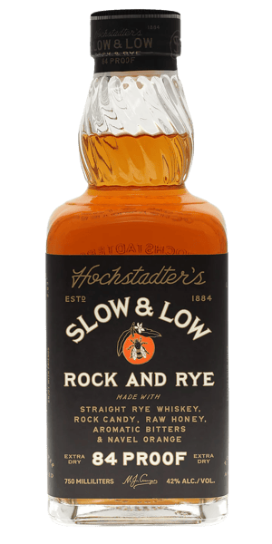 Slow and Low rock & rye