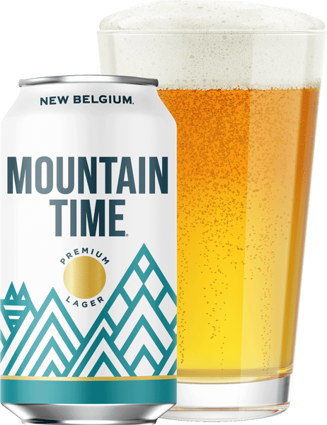 New Belgium Mountain Time Lager