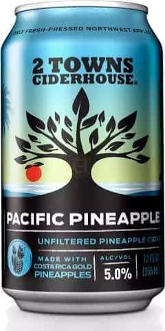 2 Towns Pacific Pineapple Cider