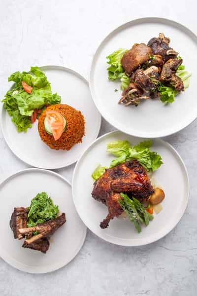 plates of food