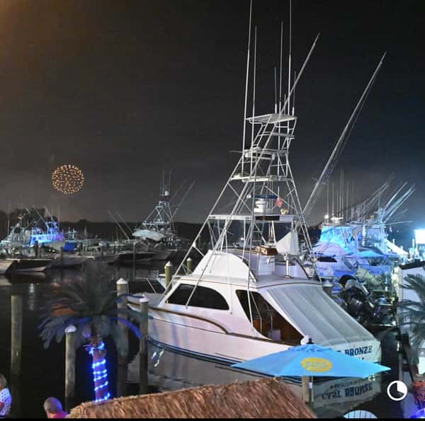yachts in marina