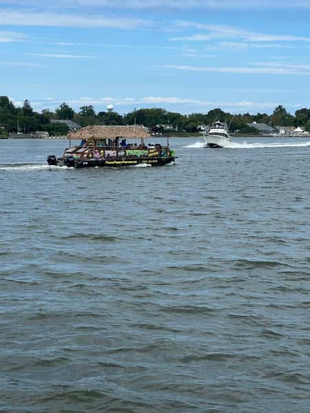 Boats in water