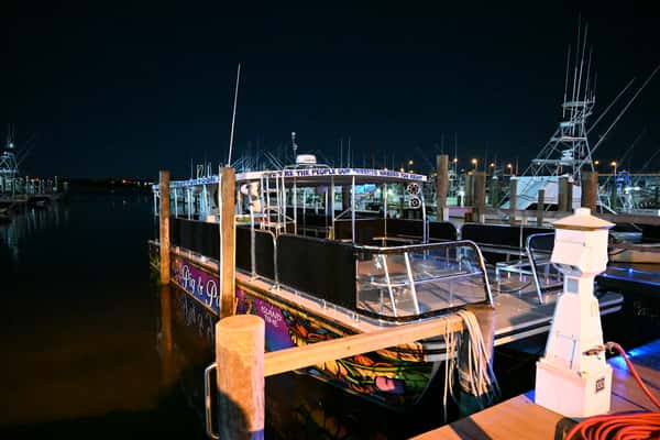 Docked Big Cat night