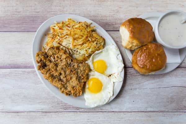 Chicken Fried Steak Breakfast*