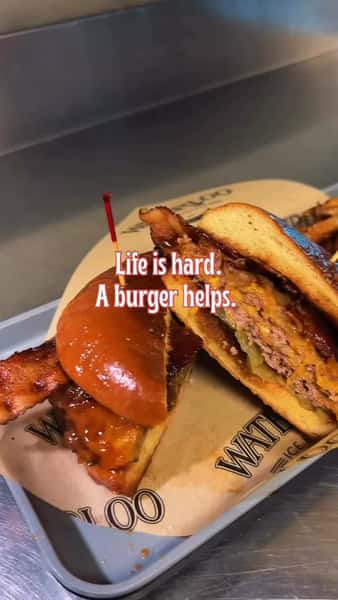 Double the smash. Double the bacon. Zero regrets. 🍔🥓
The Double Smash Bacon Burger is calling your name at Waterloo Ice House.
#AustinEats #AustinFoodies #ATXEats #AustinRestaurants #BurgerLovers