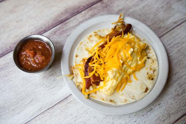 The Classic Breakfast Taco or Burrito*