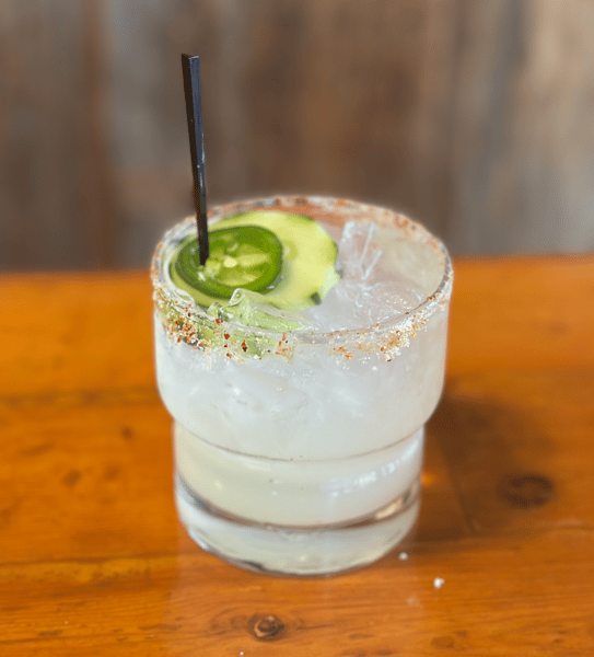 Spicy Cucumber Marg